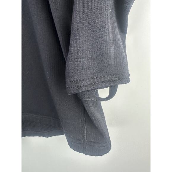 Sitka Gear Core Midweight Zip-T Fleece Half Zip Chest Pocket Black Men's Size XL - Picture 5 of 12